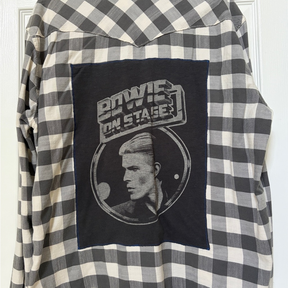 BOWIE Concert Flannel